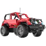 Lean Toys crveno terensko vozilo na daljinsko upravljanje 531 elemenata | shoptok.hr