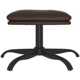 Stolček za noge rjav 60x60x36 cm umetno usnje, (20767219) | Shoptok.si