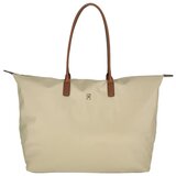 Tommy Hilfiger Nakupovalne torbe POPETTE MAXI TOTE Bež | Shoptok.si