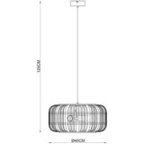  VISEČA SVETILKA Vinkovci 40/120 cm 75 W E27 | Shoptok.si