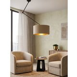  LED podesiv luster na stalku GORTA 1xE27/60W/230V bež/zlatna | Eponuda.com