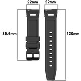 INF silikonski trak za uro 22 mm - združljiv z redmi watch 5 in huawei watch GT5/GT4 black, (5000079707) | Shoptok.si