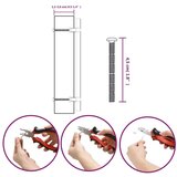  Ručke za ormarić 20 kom brončane 192 mm od nehrđajućeg čelika | shoptok.hr