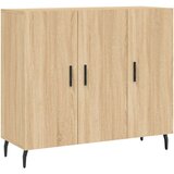 vidaXL Komoda boja hrasta sonome 90x34x80 cm od konstruiranog drva | shoptok.hr