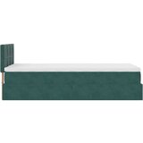 vidaXL Okvir kreveta s madraca tamnozeleni 80x200cm baršunasti | shoptok.hr