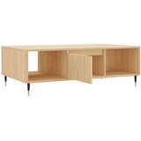 vidaXL Klubska mizica sonoma hrast 104x60x35 cm inženirski les | Shoptok.si