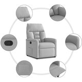  Ležaljka Oblačno siva tkanina | shoptok.hr