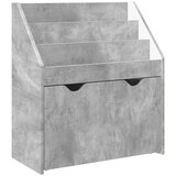  Polica za knjige za djecu Betonski sivi 60 x 29 5 x 69 cm | shoptok.hr