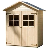WEKA Lesena vrtna hišica 357 (185 x 105 x 216 cm)