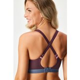Triumph Športni modrček Triaction Gravity Lite Burgundy | Shoptok.si