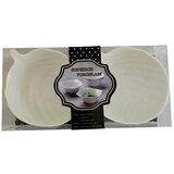  Set keramičkih činija 8113, Bele, 2 komada Cene