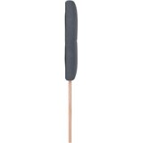 vidaXL vzglavje s gumbi temno sivo 100 cm pliš | Shoptok.si