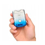  Moški aku. mini električni brivnik 2 glave za obraz in brado USB | Shoptok.si