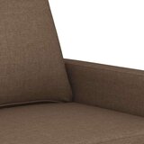  Kavč dvosed rjav 120 cm blago, (20922984) | Shoptok.si
