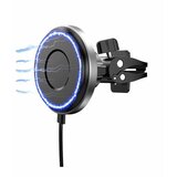 Swissten iPEAX držač za mobitel + bež. punjač 15W, magnet, za ventila, MagSafe HOLDEX PRO | shoptok.hr