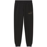 Puma Hlače Ess Rhinestone Logo Pant Fl G Črna Cene