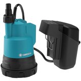 Gardena Baterijska potopna črpalka za čisto vodo 2000/2 18V P4A Set (18 V, 2.000 l/h, z baterijo in polnilnikom) | Shoptok.si