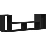 Furnova TV omarica 2 kosa črna 75x30x50 cm inženirski les, (21924117) | Shoptok.si