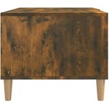  Stolić za kavu dimljeni hrast 89,5x50x40 cm konstruirano drvo | shoptok.hr