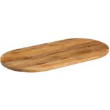 Stolna Mizna plošča 140x50x3,8 cm ovalna trden mangov les, (21410543) | Shoptok.si