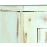 vidaXL Komoda svetlo modra 110x35x70 cm trden mangov les | Shoptok.si