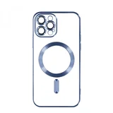 silikonska futrola magsafe iphone 14 pro max plava