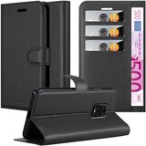 Cadorabo Ohišje, združljivo z Xiaomi RedMi NOTE 9 PRO / NOTE 9S in oksidna črna - Zaščitni ovitek z magnetnim zapiranjem, stoječo funkcijo in režo za kartice, (20860566) | Shoptok.si