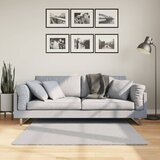 vidaXL Tepih HUARTE kratkih vlakana mekani i perivi sivi 120x120 cm | shoptok.hr