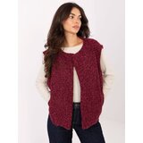 RUE PARIS Vest-IT-KZ-FL9622.29P-burgundy Cene
