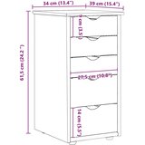 Kabinet Siva 34 x 39 x 61 5 cm Čvrsto borovo drvo | shoptok.hr