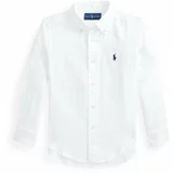 Polo Ralph Lauren Dječja lanena košulja boja: bijela