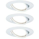 PAULMANN Set ugradbenih LED svjetiljki Base (5 W, Bijela, 3 Kom., Topla bijela) | shoptok.hr