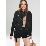 Sinsay Motoristička jakna s remenom | shoptok.hr