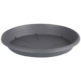  Podstavek za lonec za rastline Jadran (18 cm, Plastika, Antracit) | Shoptok.si