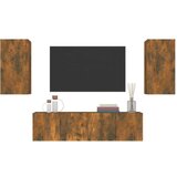  4-dijelni set TV ormarića boja dimljenog hrasta drveni | shoptok.hr