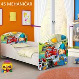  Dječji krevet ACMA s motivom 140x70 cm 45-mehanicar | shoptok.hr