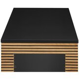 Livetastic VITRINA, furnirano hrast črna, barve hrasta | Shoptok.si