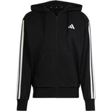 Adidas Športna jopa na zadrgo 'Essentials' črna / bela Cene
