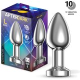 Afterdark Dimpor Metal Vibrating Anal Plug Size L | Shoptok.si