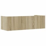  Zidna polica boja hrasta sonome 100 x 35 x 30,5 cm drvena | shoptok.hr