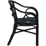  Stolica koja se može slagati Crna 58 x 60 x 81 cm Ratan | shoptok.hr