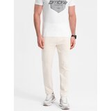 Ombre Men's sweatpants with unlined leg - cream | Eponuda.ba