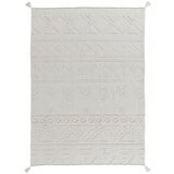 Lorena Canals Bela pralna/ročno tkana bombažna preproga 170x240 cm Tribu Natural – Cene