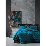 Cotton Box posteljina CB RANFORCE DOUBLE - Plain Line - PETROL/SIYAH