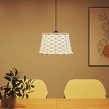  Sjenilo za stropnu svjetiljku bijelo Ø45x28 cm od pruća | shoptok.hr