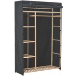 The Living Store Garderobna omara 110x40x170 cm sivo blago - Garderobna Omara, (21568330) | Shoptok.si