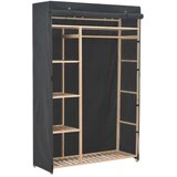The Living Store Ormar od tkanine 110 x 40 x 170 cm sivi Cijene