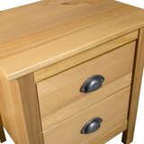  Noćni ormarići Hill 2 kom 46 x 35 x 49,5 cm od masivne borovine | shoptok.hr