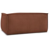 Bobochic Paris Oranžna sedežna garnitura iz rebrastega žameta 170 cm Giorgia – | Shoptok.si