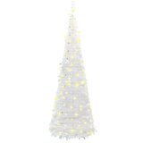  Umjetno božićno drvce 150 LED žarulja bijelo 180 cm | shoptok.hr